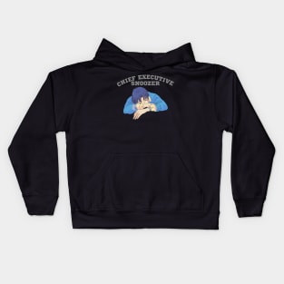 Chief executive snoozer Kids Hoodie